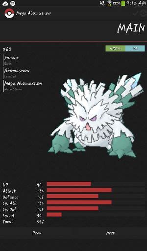 abomasnow moveset.